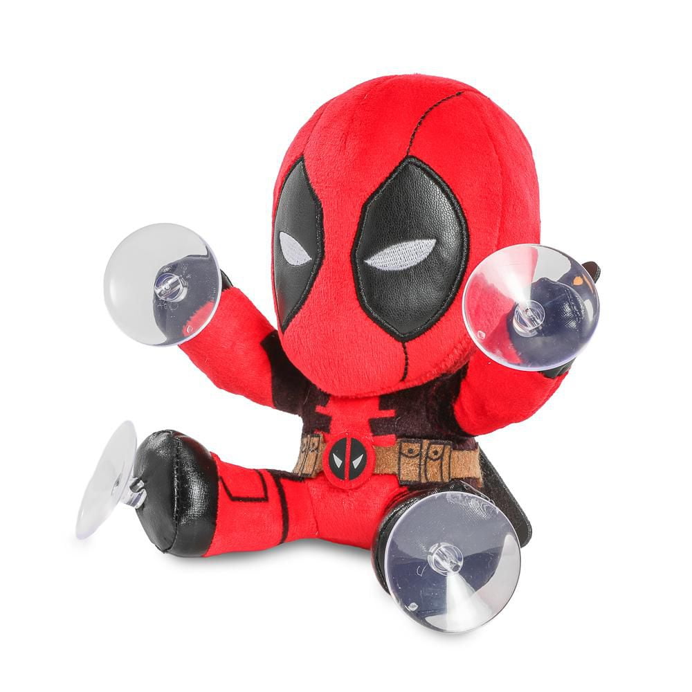 Kidrobot Autocollant de Fenêtre Deadpool & Wolverine 6" Deadpool Peluche