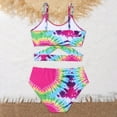 thumbnail image 4 of Girls Swimsuits 2 Piece Summer Tankini Swimsuits Cartoon Girls Bathing Suits 8-9 Years, 4 of 4
