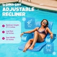 thumbnail image 2 of TRC Recreation Super Soft Adjustable Pool Lounger Recliner Float, Marina Blue, 2 of 7