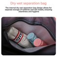 thumbnail image 3 of Large Capacity Travel Bag with Wheels, Universal Wheel Removable, Expandable Foldable Duffle Bag, 3 of 7