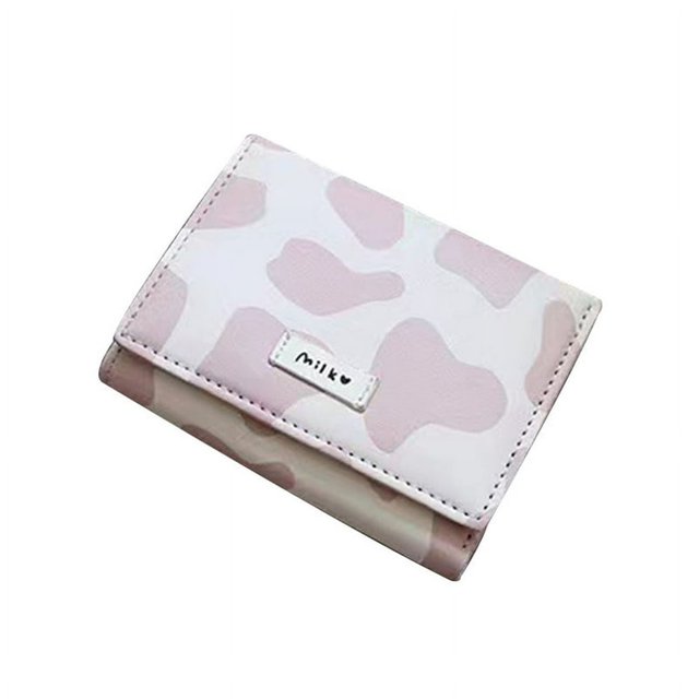 FeiraDeVaidade Multi-Card Slot Short Small Coin Purse Ladies Mini Wallet Tri-Fold Wallet Card Bag Women