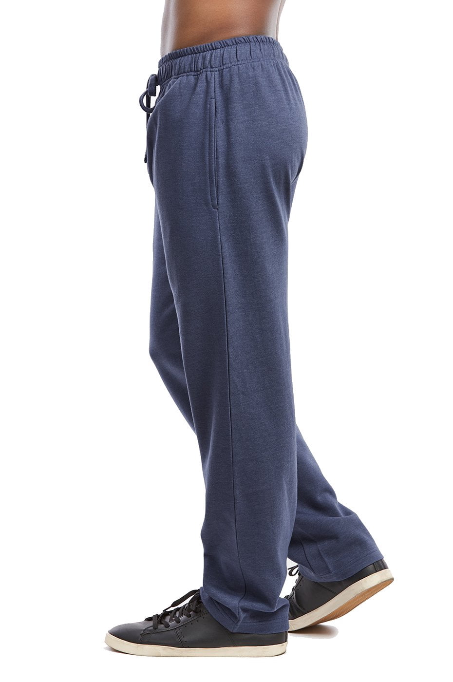 Pantalon de Survêtement en Molleton Léger pour Hommes (3TG Gris Chiné)