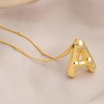thumbnail image 4 of LYMAYTER Collier Pendentif Initial pour Femmes - Lettre Ballon, Ajustable-Cyclable, 4 of 7
