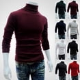 thumbnail image 1 of Chandail d'Hiver Chaud en Coton Col Montant pour Hommes, 1 of 4