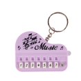 thumbnail image 1 of LYMAYTER Electronic Keyboard Keychain Pendant Mini Electronic Piano Shape Keychain Pendant - 8 Keys, Light MUS-CYYLic, Funny Gift, 1 of 7