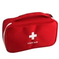 thumbnail image 1 of tamizeot Sac de Rangement d'Urgence Randonnée Pilules Coton-Tige Organisateur Étui de Transport Rouge 1Ensemble, 1 of 6
