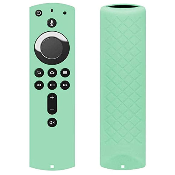 Shockproof Protective Silicone Case/Covers Compatible with All-New Alexa Voice Remote for Fire TV Stick 4K, Fire TV Stick (2nd Gen), Fire TV (3rd Gen) - Mint