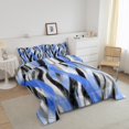thumbnail image 3 of Erosebridal Modern Stripe Bedding Twin Comforter Set,Abstract Lines Down Comforter,Black Pink,Reversible,Lightweight,2-Piece, 3 of 7
