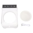 thumbnail image 2 of Automatic Cat Feeder, Smart Cat Food Dispenser with Induction Lid & Removable Pet Food Bowl, Rechargeable Automatic Pet Feeder, Pet Food Dispenser for Cats and Dogs, Small Pet, 2 of 7