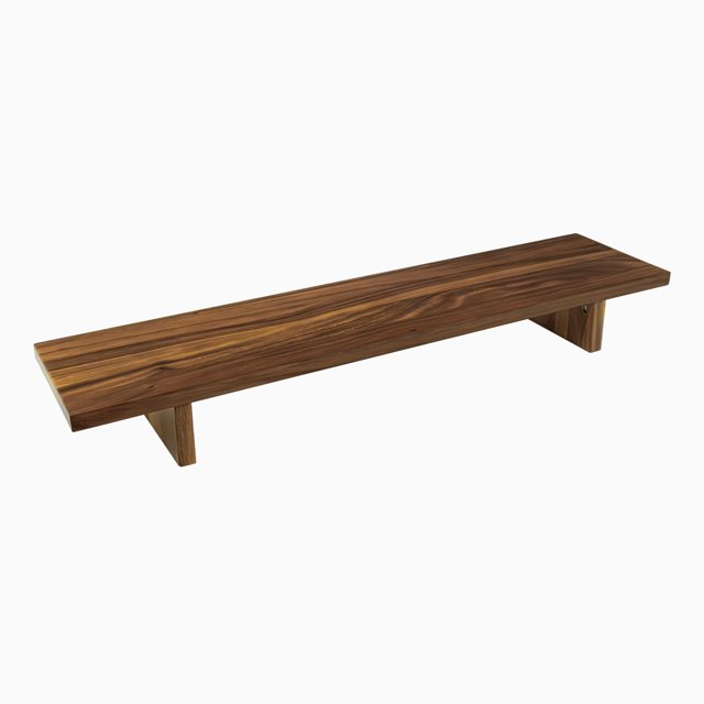 Desky Support pour Moniteur - Bois Franc Saman