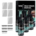 thumbnail image 1 of Btomtd Trousse de Liquide de Réparation pour Pare-Brise avant Automobile Répare Rapidement les Fissures Vision Claire Voyage Sécuritaire 20 ml, D, 1 of 1