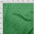 thumbnail image 3 of oneOone Viscose Jersey Green Fabric Geometric Sewing Material Print Fabric By The Yard 60 Inch Wide, 3 of 4