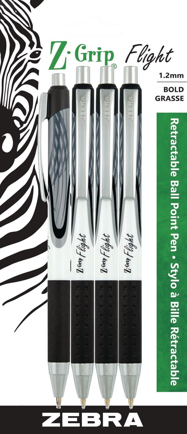 Zebra Z-Grip Flight Retractable Ball Point Pen