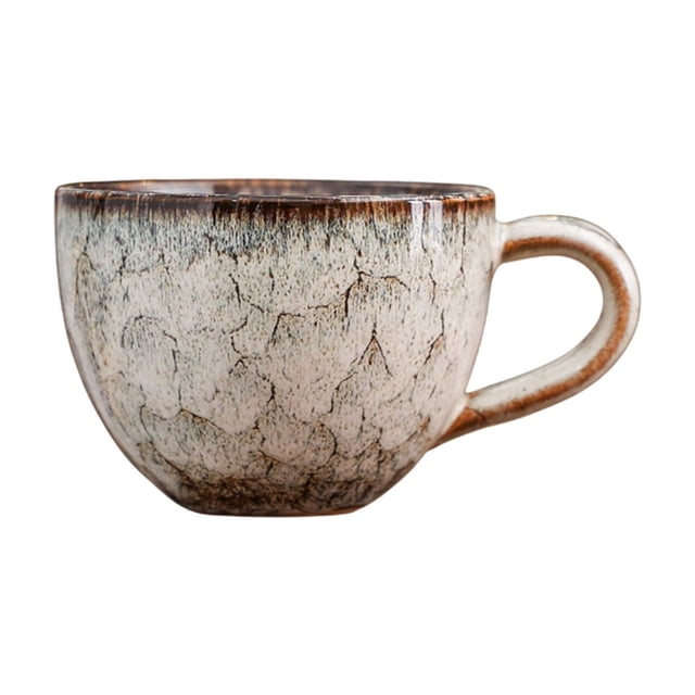 Ohufall American Style Coffee Mug - Multi-purpose Lattes Mug, Vintage Mug, Daily Water Mug, Milk Mug & Practical Breakfast Mug