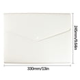 thumbnail image 2 of New A4 Organ Bag 5 Folder Storage Bag Horizontal Portable Thickened File Bag, 2 of 4