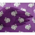 thumbnail image 4 of oneOone Viscose Chiffon Fabric Rabbit Block Printed Craft Fabric BTY 42 Inch Wide, 4 of 4