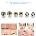 thumbnail image 3 of Tips, Microdermabrasion Eco-Friendly Beauty Machine Tips, Replacement For Removing Skin Debris Stainless Steel  Dermabrasion 6 Pcs, 3 of 8