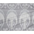 thumbnail image 4 of oneOone Polyester Lycra Fabric Swirl Ikat Print Fabric BTY 56 Inch Wide, 4 of 4