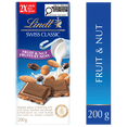 thumbnail image 3 of Lindt SWISS CLASSIC Fruit & Nut Milk Chocolate Bar, 200g, 3 of 6