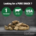 thumbnail image 3 of PureSnacks Freeze Dried Beef Liver Dog Treats, 3 of 8