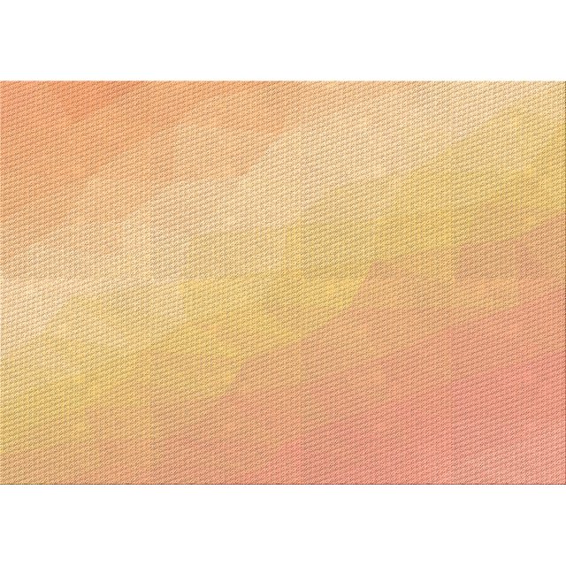 Ahgly Company Tapis d'Intérieur Rectangulaire Transitionnel Orange Lavable à la Machine, 4 Pieds x 6 Pieds