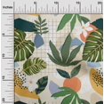 thumbnail image 2 of oneOone Viscose Jersey Dark Green Fabric Tropical Sewing Craft Projects Fabric Prints By Yard 60 Inch Wide, 2 of 5