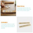 thumbnail image 4 of EASTIN Mexican Train Set with 8 Wooden Domino Trays and Bases, 4 of 6
