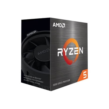AMD Ryzen 5 5600X Processeur de Bureau 6 Cœurs, 12 Fils Déverrouillé avec Refroidisseur Furtif Wraith