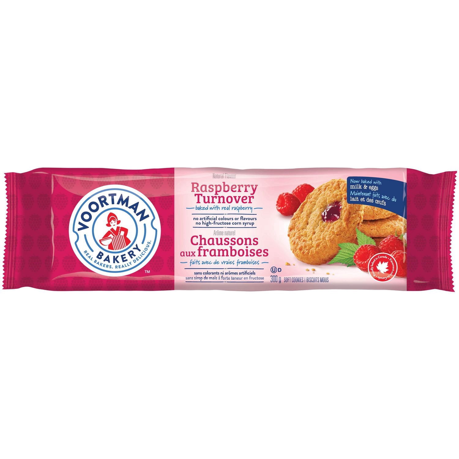 Voortman Raspberry Turnover Cookies