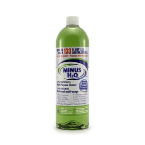 Minus H2O Super Concentrated All-Purpose Multi-Purpose Household Cleaner, 1L, Fresh Lemon Scent, Clean and Fresh