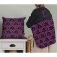 thumbnail image 5 of Soimoi Rayon Fabric Ogee Damask Print Sewing Fabric Yard 56 Inch Wide, 5 of 5
