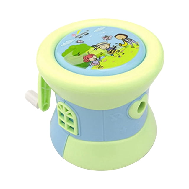 EGNMCR Student-specific Pencil Sharpener Manual Rattle Shape Children's Pencil Sharpener Portable Pencil Sharpener pencil sharpener