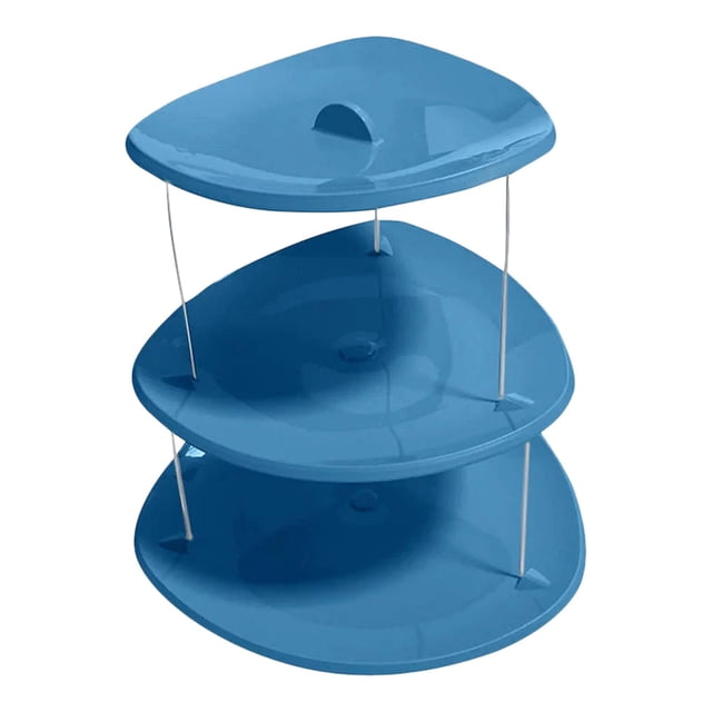 Baking Trays & Trays Party Tray 3 Tier Elegant Serving Tray With Minimal Storage Foldable Design For Sandwiches Cakes Cheese Meat