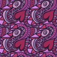 thumbnail image 1 of Ahgly Company Machine Washable Indoor Square Transitional Plum Velvet Purple Area Rugs, 5' Square, 1 of 7