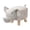 White, variant on Animal Footstool Ottoman Stool, Cartoon Bench, Portable Cute Shoes Changing Foot BLue