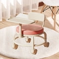 thumbnail image 3 of Baby Dining Chair with Dining Tray Multifunctional Household Childrens Chair Pink, 3 of 5