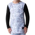 thumbnail image 1 of BLACKSTRAP Kid's Therma Crew Baselayer Top Mountain Camo Blue, XL, 1 of 1