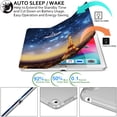 thumbnail image 4 of iPad PRO 12.9 Inch 1st [ Pro 12.9 1 Generation 2015 ] A1652 A1584 ML3Q2LL/A ML3N2LL/A ML3K2LL/A ML0H2LL/A ML0G2LL/A Trifold Printed PC Lightweight Protective Clear Back Cover - Paris Night, 4 of 8