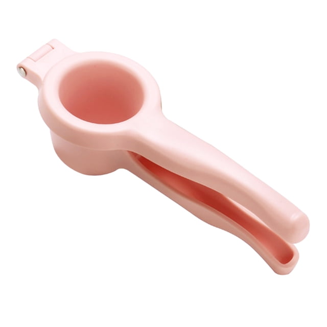 1 Pce Presse-Citron Manuel pour Maison Cuisine Restaurant (Rose)