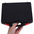 thumbnail image 3 of UPOUART Hardware Toolbox Tool Box Organizer Black PP 1pcs For Home Repairs, 3 of 8