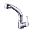 thumbnail image 1 of Lift & Pull Out Kitchen Faucets with 2 Spray Modes Swivel Bathroom Basin Sink Faucets Pull Down Sprayer Ceramic Valve Brass Single Handle Water Tap, 1 of 7