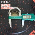 thumbnail image 2 of 2-Inch Bumper Plates Set, 10-45 Lbs Rubber Weight Plates,Strength Training Weights Plates for Weight Lifting, 2 of 6