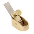thumbnail image 3 of Woodworking Plane Cutter Curved Sole/ Flat Bottom Metal Brass Luthier Tool for Golden XS, 3 of 8