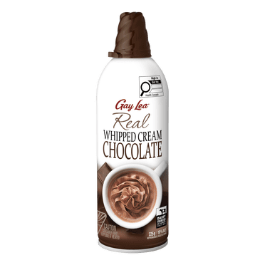 Gay Lea Chocolate Aerosol Whipped Cream