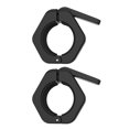 thumbnail image 4 of jinwen 2 Pcs Clips de Barre de Musculation et Clips de Collier de Verrouillage de Barre de Musculation Noir, 4 of 9