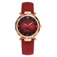 thumbnail image 1 of Simple Women Lady Business Watch PU Strap Causal Quartz Wristwatch(Red), 1 of 4