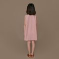 thumbnail image 4 of Été Nouveau Rétro Enfants Fille Robe Enfants Coton Casual Manches Robes Mode Plaid Vêtements pour Enfants, 4 of 6