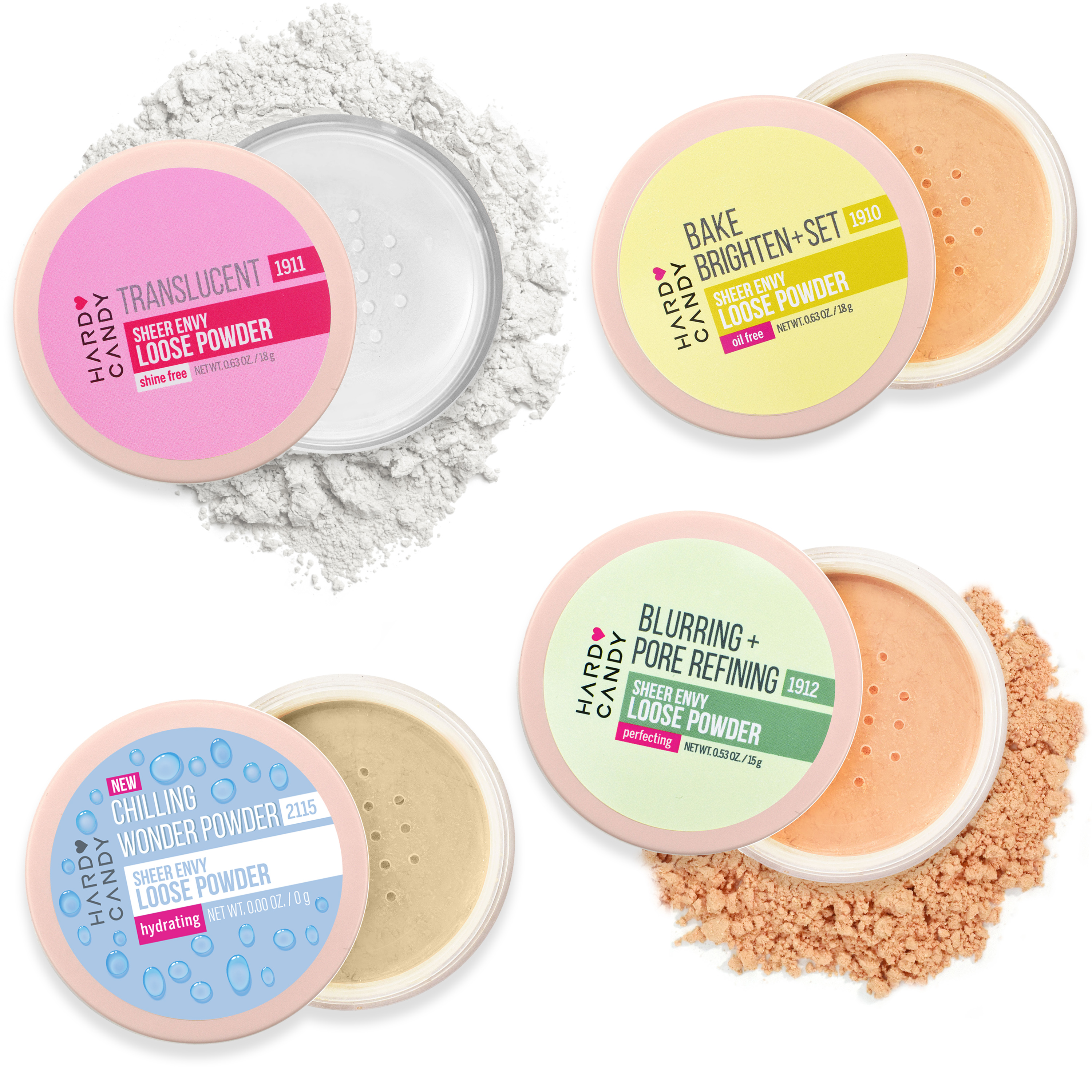 Hard Candy Sheer Envy Poudre libre fixatrice