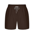 thumbnail image 1 of Plebaso Men's Casual Shorts Drawstring Elastic Waist Summer Shorts Lightweight Beach Shorts with Pockets, 1 of 5