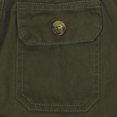 thumbnail image 4 of Bienzoe Short en Sergé de Coton à Taille Élastique pour Garçon Vert Taille 12, 4 of 7